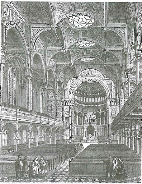 (בספר תמונה של בית כנסת החדש בברלין, 1866 - היעזר במנחה)